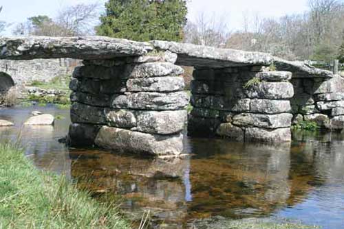 clapperbridge at Postbridge