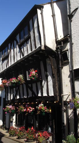 Cherub Inn, once Dartmouth's oldest house