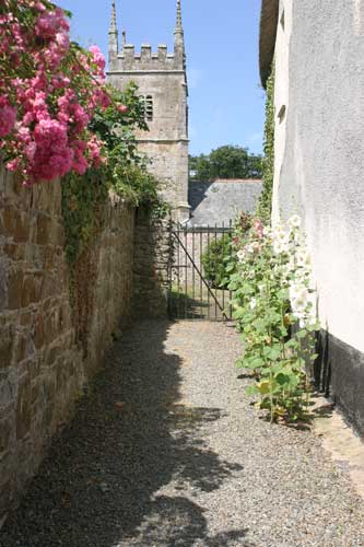 Jacobstowe church in Summer