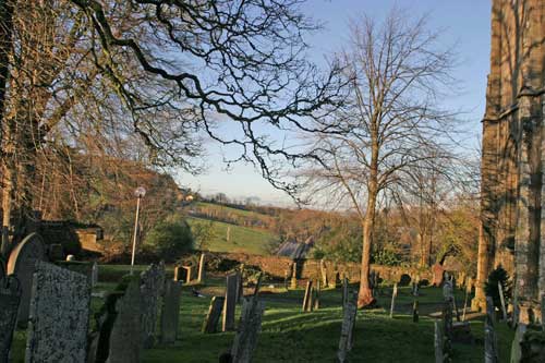 Site of Okehampton's original Saxon settlement